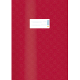 Artikelbild 1 für HERMA Heftumschlag mit Baststruktur weinrot Kunststoff DIN A4, Artikelnummer 830887