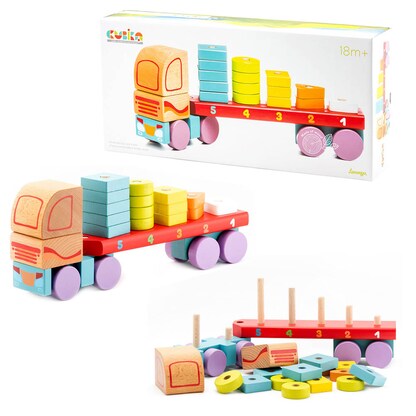Artikelbild für CUBiKA LKW LM-13 Lernspielzeug, 1 St., Artikelnummer 234086