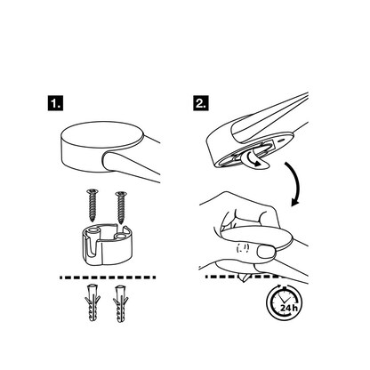 Artikelbild 4 für WAGNER® design yourself EH 5116 Türstopper Zinkdruckguss, Kautschuk Ø 5,0 cm, Artikelnummer 419596