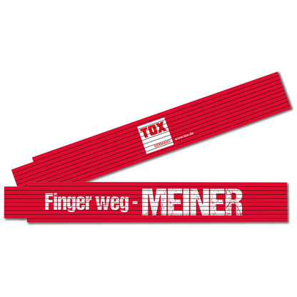 Artikelbild für TOX Meterstab Finger weg - MEINER Holz 200,0 cm, Artikelnummer 560119