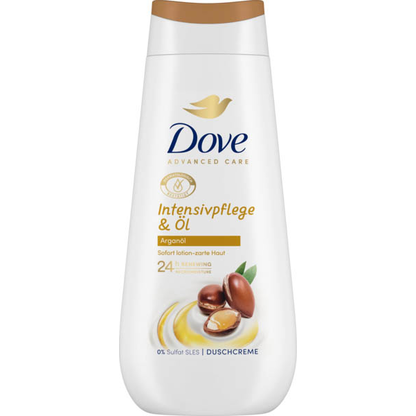 Artikelbild für Dove ADVANCED CARE Intensivpflege & Öl Duschgel 225 ml, Artikelnummer 538502