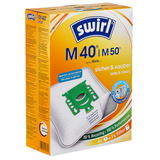 Artikelbild 1 für swirl® MicroPor® Plus M 40 Staubsaugerbeutel, 4 St., Artikelnummer 259036