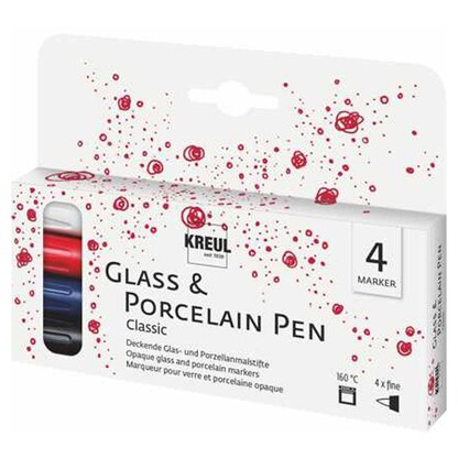 Artikelbild 2 für KREUL Classic Porzellanstifte farbsortiert 1,0 - 2,0 mm, 4 St., Artikelnummer 512192