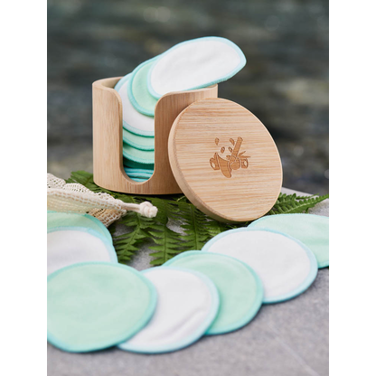 Artikelbild 3 für pandoo Abschminkpads waschbar 1-lagig weiß, 18 St., Artikelnummer 932994