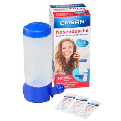 Artikelbild für EMSAN Nasendusche 4083700302717 weiß, blau Kunststoff, 1 Set, Artikelnummer 450019