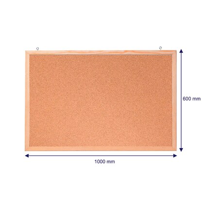 Artikelbild 4 für FRANKEN Pinnwand 100,0 x 60,0 cm Kork braun, Artikelnummer 670659