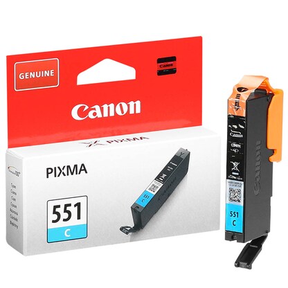 Artikelbild für Canon CLI-551 C cyan Druckerpatrone, Artikelnummer 159327