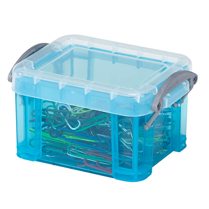 Artikelbild 4 für Really Useful Box Kleinteilemagazin 16x 0,14 l transparent, bunt 28,0 x 8,5 x 22,5 cm, 1 St., Artikelnummer 327852