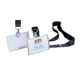 Artikelbild 1 für DURABLE Click Fold Namensschilder mit Textilband 9,0 x 5,4 cm, 10 St., Artikelnummer 136580