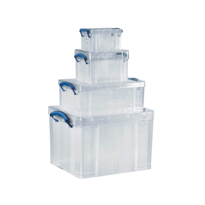 Artikelbild 3 für Really Useful Box Aufbewahrungsboxen-Set transparent, 1 Set, Artikelnummer 312217