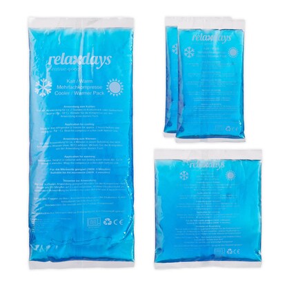 Artikelbild 8 für relaxdays Kühlpad-Set 4er 10039565_0 blau, 1 Set, Artikelnummer 140679