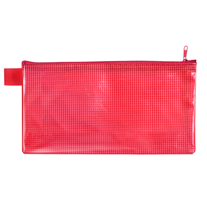Artikelbild für VELOFLEX Reißverschlussbeutel DIN lang rot 0,26 mm, 1 St., Artikelnummer 190676