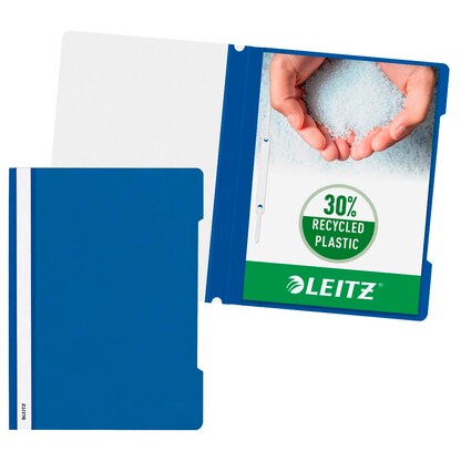 Artikelbild für LEITZ Schnellhefter 4191 Kunststoff blau DIN A4, 1 St., Artikelnummer 257909