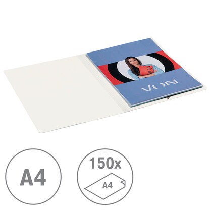 Artikelbild 3 für VON LEITZ Eckspanner DIN A4 weiß, 1 St., Artikelnummer 635239