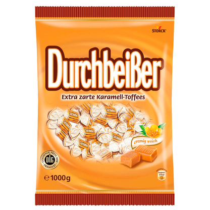 Artikelbild für Durchbeißer Karamel Bonbons 114 St./ 1,0 kg, Artikelnummer 226407