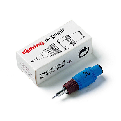 Artikelbild für rotring Isograph Zeichenkegel lila 0,35 mm, 1 St., Artikelnummer 652293