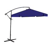 Artikelbild 1 für Garden Pleasure Sonnenschirm sechseckig, blau neigbar Ø 300,0 cm, 1 St., Artikelnummer 897423