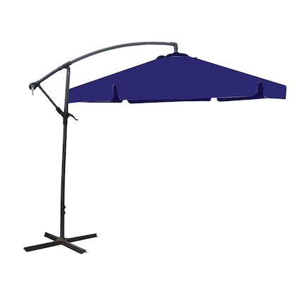 Artikelbild für Garden Pleasure Sonnenschirm sechseckig, blau neigbar Ø 300,0 cm, 1 St., Artikelnummer 897423