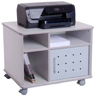 Artikelbild 4 für rocada Bürowagen grau 3 Ebenen 72,0 x 59,0 x 57,5 cm, Artikelnummer 586178