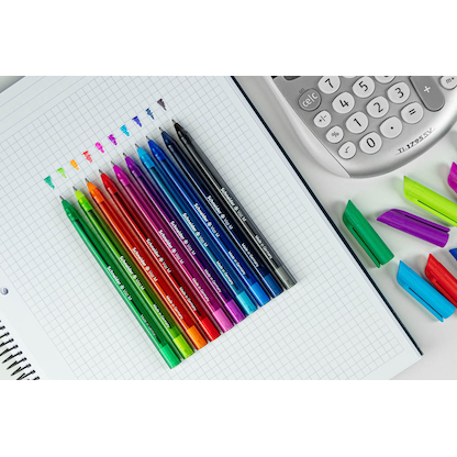 Artikelbild 12 für Schneider Kugelschreiber Vizz M farbsortiert, Schreibfarbe: farbsortiert, 10 St., Artikelnummer 325041