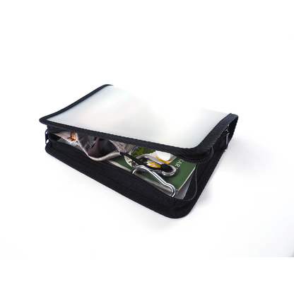 Artikelbild 4 für FolderSys Reißverschlussbeutel DIN A5 transparent/schwarz 0,5 mm, 1 St., Artikelnummer 357087