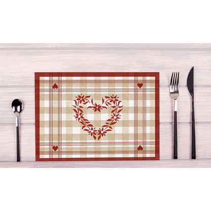 Artikelbild 2 für PROnappe Platzsets Edelweiß mehrfarbig 30,0 x 40,0 cm, 400 St., Artikelnummer 348189