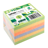 Artikelbild 1 für UPM Notes Springmix Haftnotizen doppelte Haftung farbsortiert, 6 Blöcke, Artikelnummer 430724