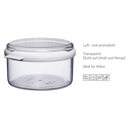 Artikelbild 6 für MEPAL Vorratsdose Stora 10,8 cm hoch weiß 1,5 l, 1 St., Artikelnummer 434146