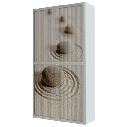 Artikelbild 2 für PAPERFLOW easyOffice Rollladenschrank Steine ohne Fachböden 110,0 x 41,5 x 204,0 cm, Artikelnummer 136869