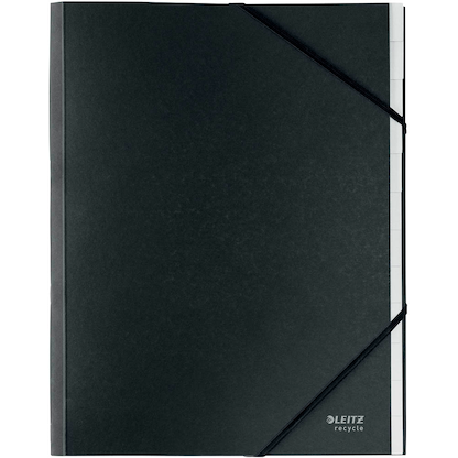 Artikelbild für LEITZ Ordnungsmappe recycle 3915 12 Fächer schwarz, 1 St., Artikelnummer 304537