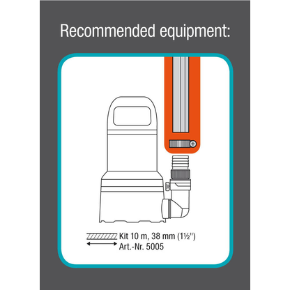 Artikelbild 5 für GARDENA Klarwasser-Tauchpumpe 17000 Aquasensor 750 W, Artikelnummer 923610