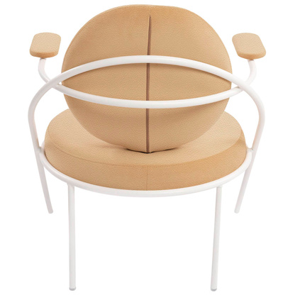 Artikelbild 5 für meet powered by PAPERFLOW Sessel SATURNE elfenbein weiß Kunstleder 70,0 x 73,0 x 88,0 cm, 2 St., Artikelnummer 231649