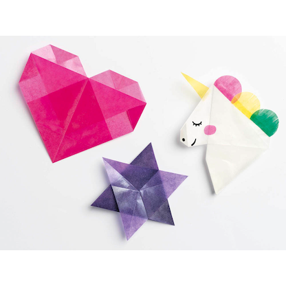 Artikelbild 5 für folia Faltblätter transparent 20 x 20 cm mehrfarbig 500 Blatt, Artikelnummer 263794