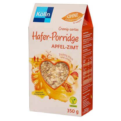 Artikelbild 3 für Kölln Porridge Apfel-Zimt 350,0 g, 1 St., Artikelnummer 296219