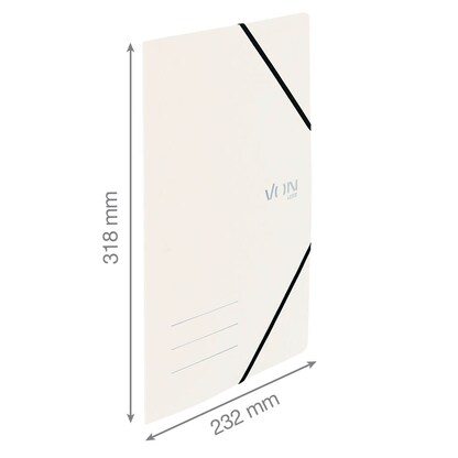 Artikelbild 4 für VON LEITZ Eckspanner DIN A4 weiß, 1 St., Artikelnummer 635239