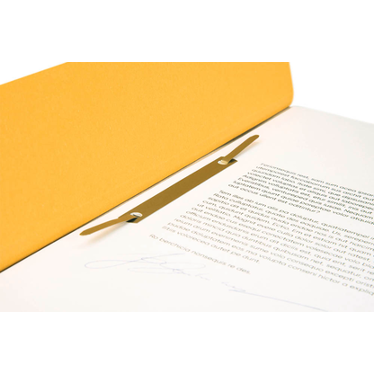 Artikelbild 3 für FALKEN Ösenhefter Karton gelb DIN A4, 50 St., Artikelnummer 950028