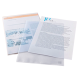 Artikelbild 1 für OXFORD Sichthüllen DIN A4 transparent genarbt 0,15 mm, 100 St., Artikelnummer 150524