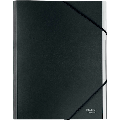 Artikelbild für LEITZ Ordnungsmappe recycle 3914 6 Fächer schwarz, 1 St., Artikelnummer 304541
