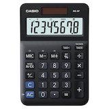 Artikelbild 1 für CASIO MS-8F Tischrechner schwarz, Artikelnummer 838023