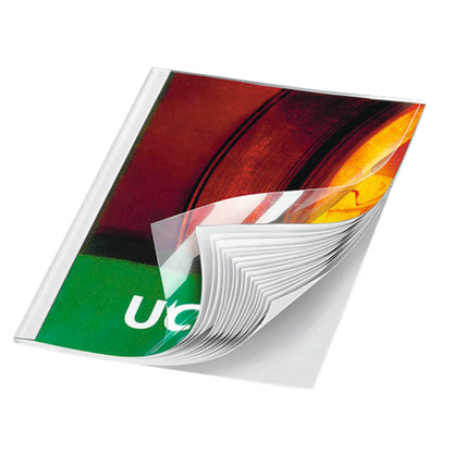 Artikelbild 4 für dots Thermo-Bindemappen weiß Hochglanzkarton für 5 - 15 Blatt, 100 St., Artikelnummer 741900