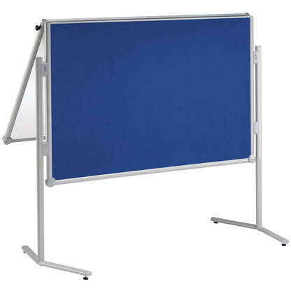 Artikelbild für MAUL mobiles Whiteboard professionell, klappbar 120,0 x 150,0 cm blau#!#weiß Filz/Whiteboard, Artikelnummer 786475