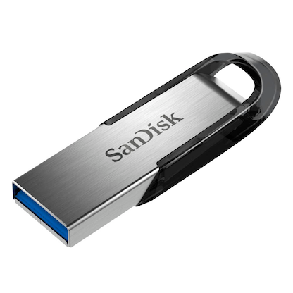 Artikelbild für SanDisk USB-Stick Ultra Flair silber, schwarz 128 GB, 1 St., Artikelnummer 233705