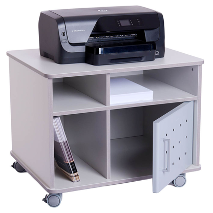 Artikelbild 5 für rocada Bürowagen grau 3 Ebenen 72,0 x 59,0 x 57,5 cm, Artikelnummer 586178