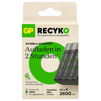 Artikelbild 2 für GP M452U 4-Port Akku-Schnellladegerät inkl. Akkus, Artikelnummer 255446