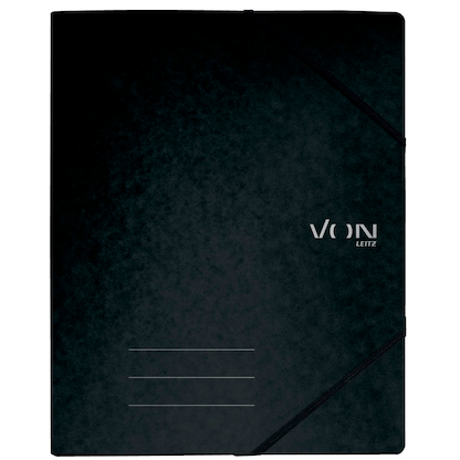 Artikelbild 7 für VON LEITZ Ringbuch 2-Ringe schwarz 2,5 cm DIN A4, 1 St., Artikelnummer 635328