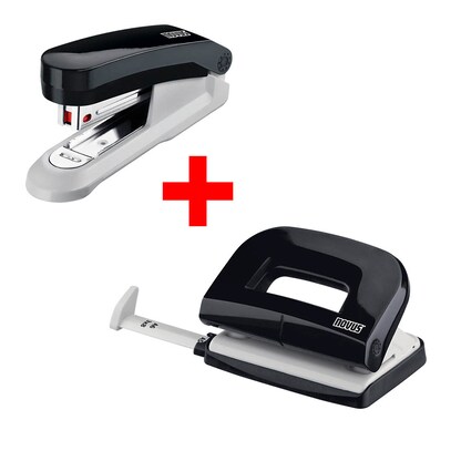 Artikelbild für novus Locher und Heftgeräte Set E210/E15 schwarz, Artikelnummer 158795