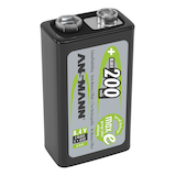 Artikelbild 1 für ANSMANN Akku Ni-MH E-Block 200 mAh, 1 St., Artikelnummer 383877