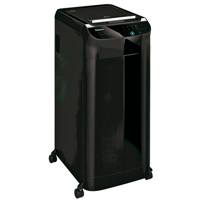 Artikelbild für Fellowes AutoMax 550C Aktenvernichter mit Partikelschnitt P-4, 4 x 38 mm, bis 500 Blatt, schwarz, Artikelnummer 423893