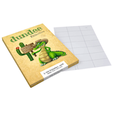 Artikelbild 1 für dundee Etiketten weiß 70,0 x 42,3 mm, 100 Blatt, Artikelnummer 585099