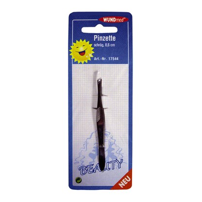 Artikelbild für WUNDmed® schräge Spitze Pinzette 1-tlg., 1 St., Artikelnummer 468357